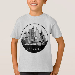 T-shirt Skyline de Chicago