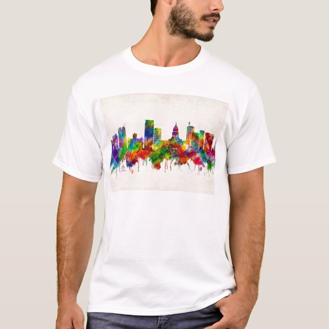 T-shirt Skyline de Madison (Devant)