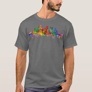 T-shirt skyline de pittsburgh
