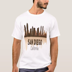 T-shirt Skyline San Diego