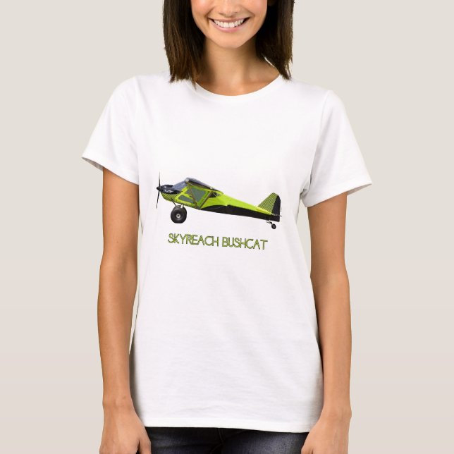 T-shirt Skyreach Bushcat Airplane (Devant)