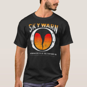 T-shirt Skywarn en détresse (également disponible en tant 