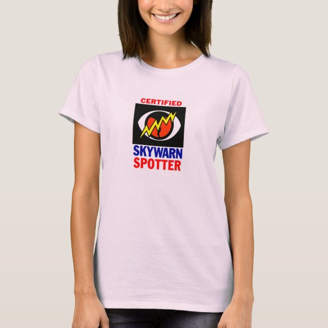T-shirt Skywarn T'shirt des femmes (Devant)