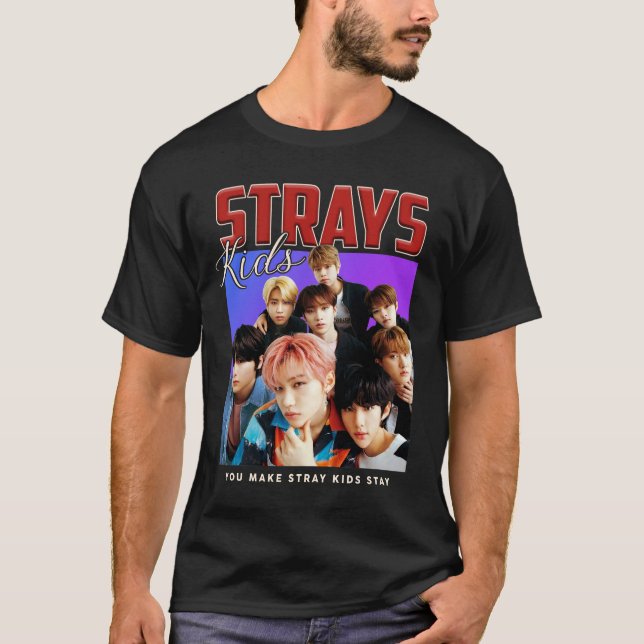 T-SHIRT SKZ KPOP (Devant)