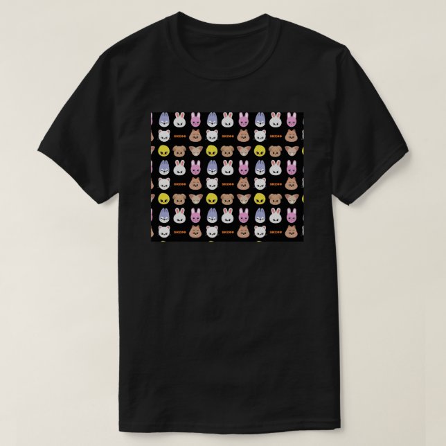 T-shirt SKZOO Stray Kids Lancer la couverture (Design devant)