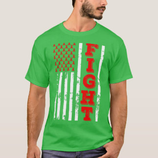 T-shirt SLA lutte contre le drapeau américain 4 juillet Ha