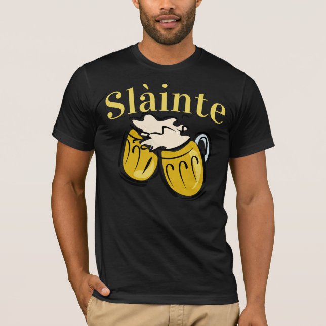 T-shirt Slàinte & Beers (Devant)