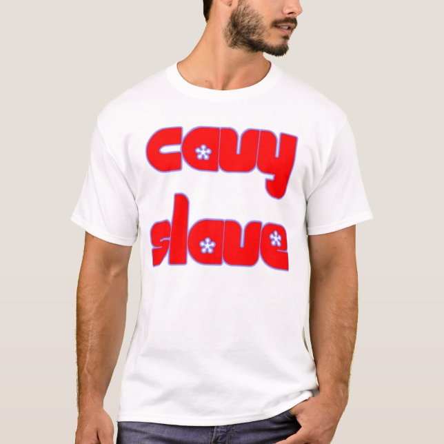 T-shirt slave de Cavy (Devant)