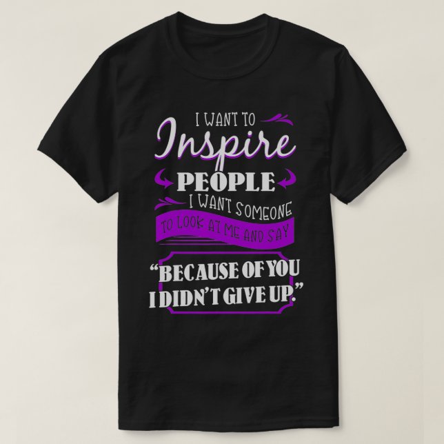 T-shirt SLE Sensibilisation Lupus Butterfly Rash Cure Purp (Design devant)
