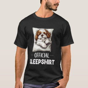 T-shirt Sleepshirt officiel Cavapoo Amoureux des chiens Ni