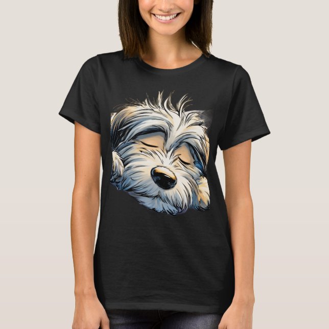 T-shirt Sleepy Girl (Devant)