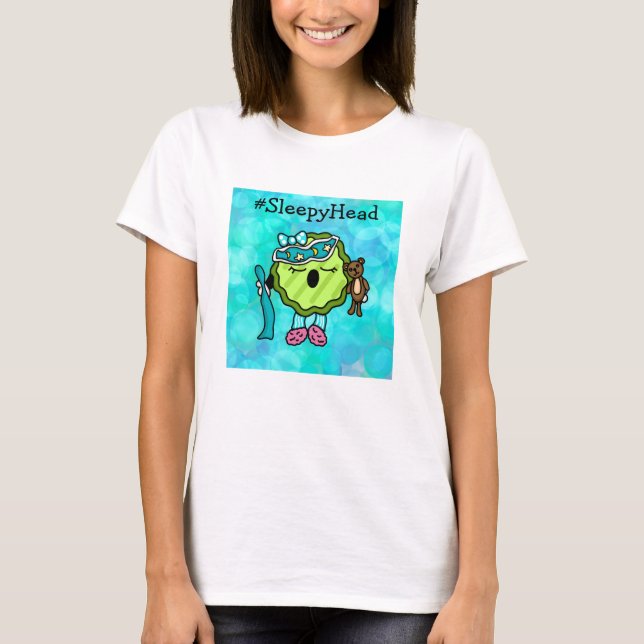 T-shirt Sleepy Head Picker | Drôle Cartoon Picks (Devant)