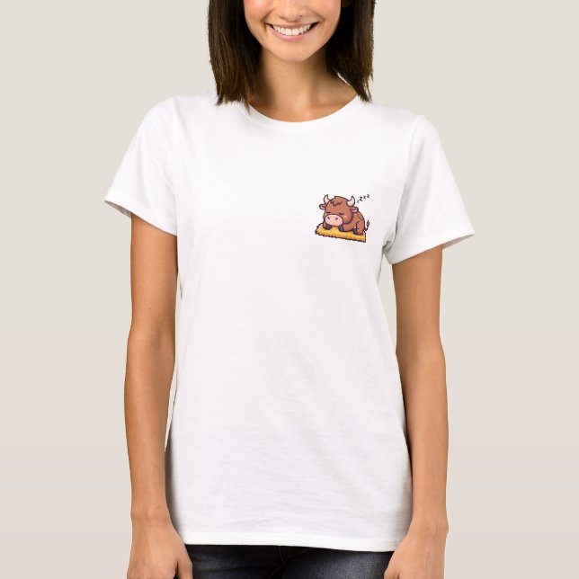 T-shirt Sleepy Little Bull (Devant)