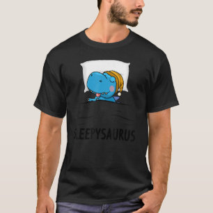 T-shirt Sleepysaurus près de Dinosaur Dino Rex nuit robe S