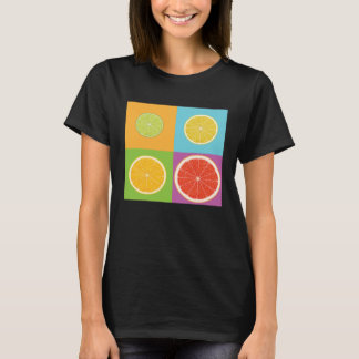 T-shirt Slice of Citrus Of Lemon Lime Orange Grapefruit
