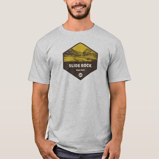 T-shirt Slide Rock State Park Arizona (Devant)