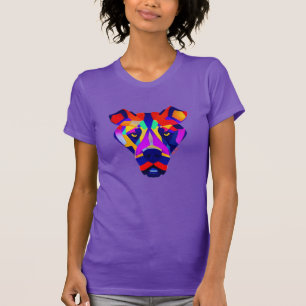T-shirt slim violet femmes Alexander's Dog