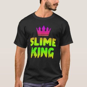 T-shirt Slime King Birthday Party Squad Matching