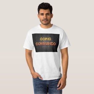 T-shirt SlipperyJoe's en train de commander bois jaune ora