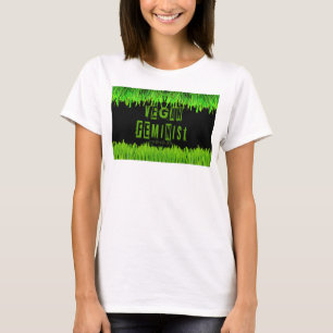 T-shirt SlipperyJoe's veganisme féministe attention-grabbi