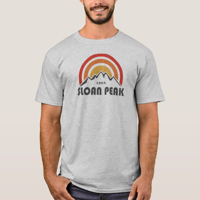T-shirt Sloan Peak Washington (Devant)