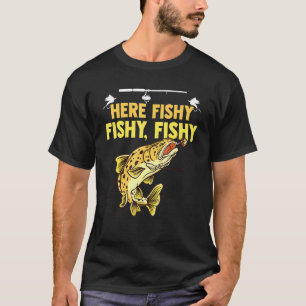 T-shirt Slogan de pêche pour hommes I Pêcheur Poisson Pêch