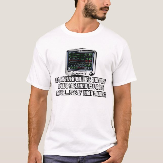 T-shirt Slogan drôle (Devant)