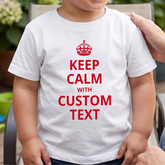 T-shirt Slogan drôle personnalisé | Graphisme Keep Calm