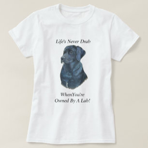 T-shirt slogan original d'amusement de Labrador de