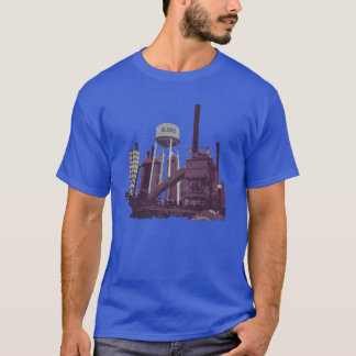 T-shirt Sloss Furnace Birmingham Alabama Magic City Oversi