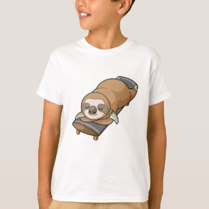 T-shirt Slot au coucher avec skateboard