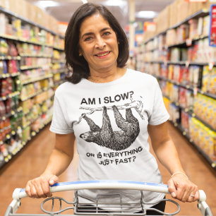 T-shirt Sloth à I Slow ?