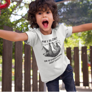 T-shirt Sloth à I Slow ?