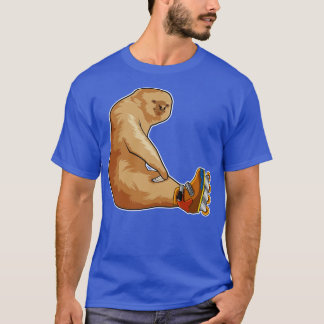 T-shirt Sloth as Patinage en ligne avec Patins en ligne