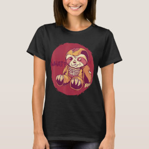 T-shirt Sloth Déplaisant Horror Machines À Sous