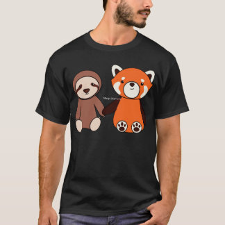 T-shirt Sloth et Red Panda Friends