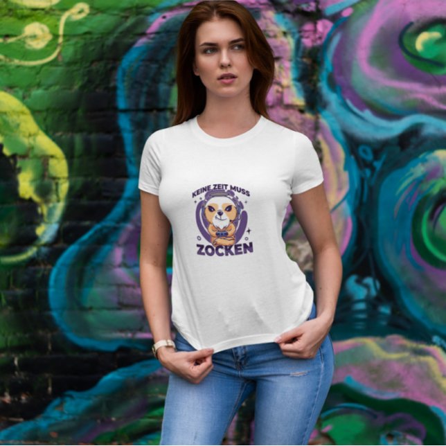 T-shirt Sloth Gamer Joystick (Créateur téléchargé)