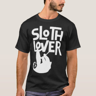T-shirt Sloth Lover Sloths Lazy 