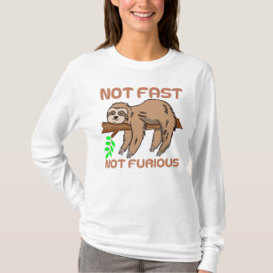 T-SHIRT SLOTH - PAS RAPIDE PAS FURIEUX.