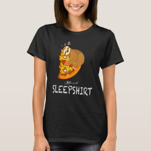 T-shirt Sloth Pizza Sleep Funny Jour officiel du sommeil