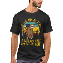 Sloth Randonnée Team Nous Allons Y Arriver Drôle V