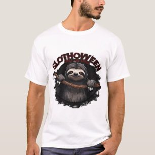 T-shirt Slothoween Chill And Thrill - Sloth Classique Effr