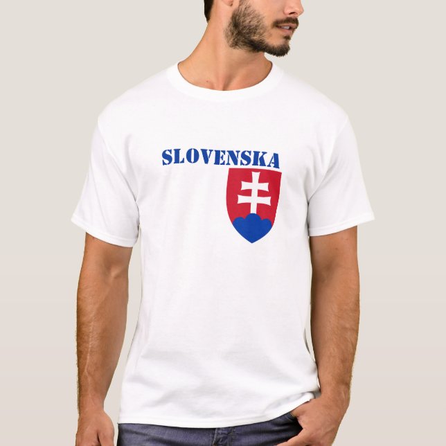 T-shirt slovak (Devant)