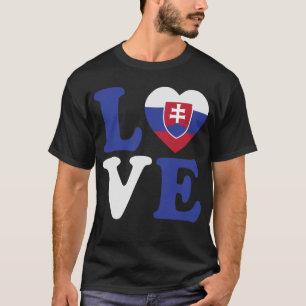 T-shirt Slovaquie Loveheart