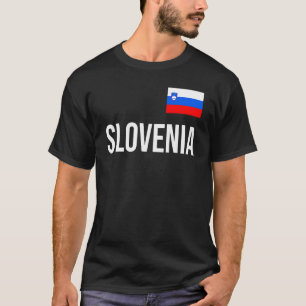 T-shirt Slovénie Femmes Hommes Enfants Slovénie Drapeau So