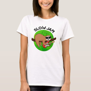 T-shirt Slow Jam Funky Musique Animal Pun