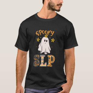T-shirt SLP Halloween Éffrayante parole Pathologiste H