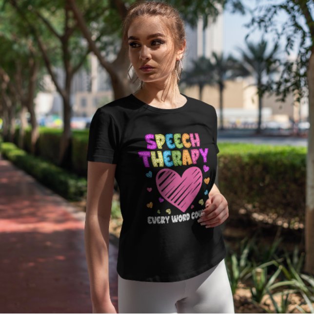 T-shirt SLP Language Pathologiste et Speech (Créateur téléchargé)