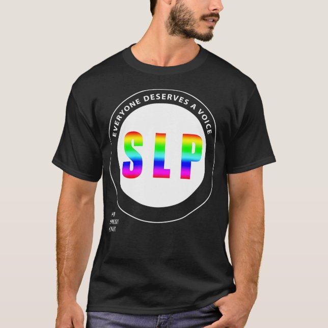 T-shirt SLP Shirt Speech Language Pathologist Speech Thera (Devant)