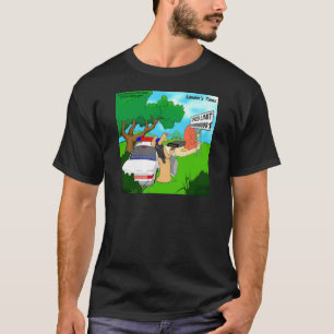 T-shirt Slug Traffic Cop drôle